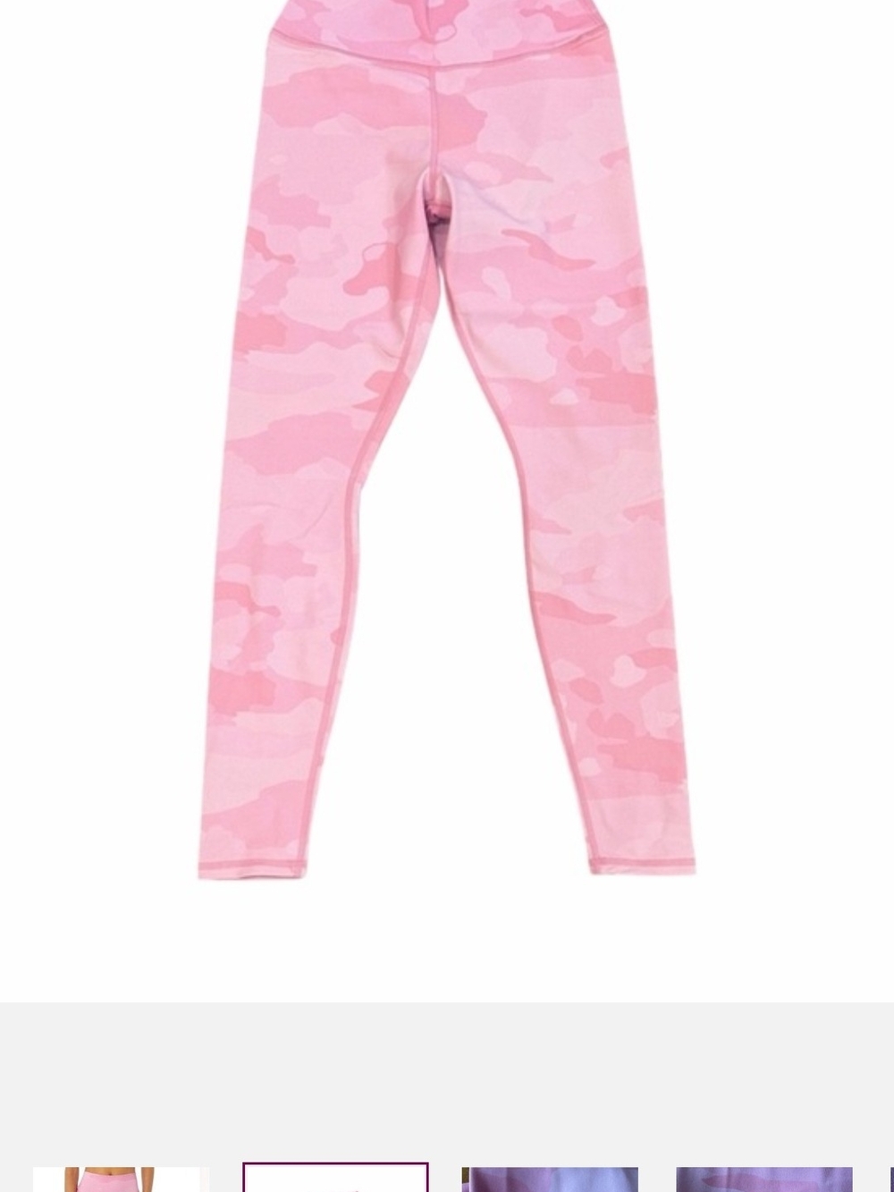 ALO Yoga Pink Camo Leggings - Picture 2 of 5